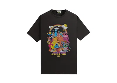 Pre-owned Kith Men's  X Sesame Street Characters Vintage Tee Shirt In Black
