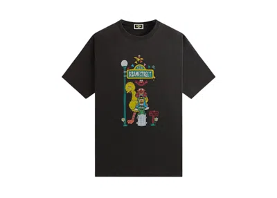 Pre-owned Kith Men's  X Sesame Street Lamp Vintage Tee Shirt In Black