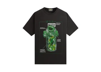Pre-owned Kith Men's  X Sesame Street Oscar The Grouch Vintage Tee Shirt In Black