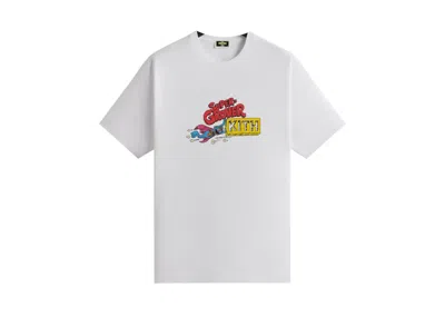 Pre-owned Kith Men's  X Sesame Street Super Grover Sketch Tee Shirt In White