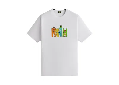 Pre-owned Kith Men's  X Sesame Street Tee Shirt In White