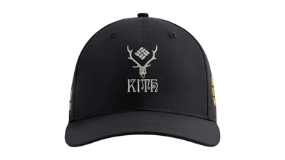 Pre-owned Kith Men's  X South2 West8 Columbia Aaron Classic Cap In Black