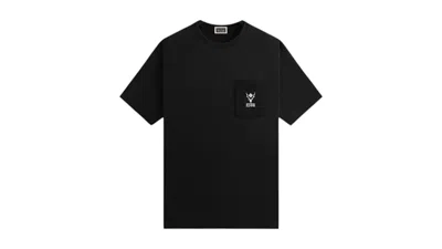 Pre-owned Kith Men's  X South2 West8 Columbia City Pocket Tee Shirt In Black