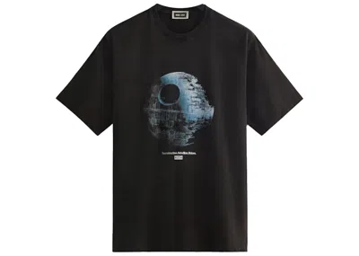 Pre-owned Kith Men's  X Star Wars Death Star Tee Shirt In Black Ph