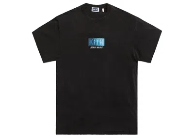 Pre-owned Kith Men's  X Star Wars Death Star Vintage Tee Shirt In Black