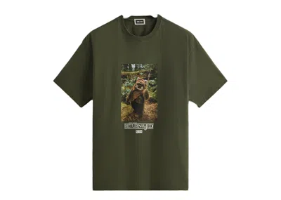 Pre-owned Kith Men's  X Star Wars Ewok Vintage Tee Shirt In Cypress