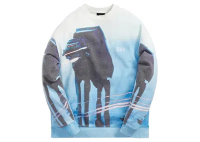 Pre-owned Kith Men's  X Star Wars Hoth Crewneck Sweatshirt In Summit