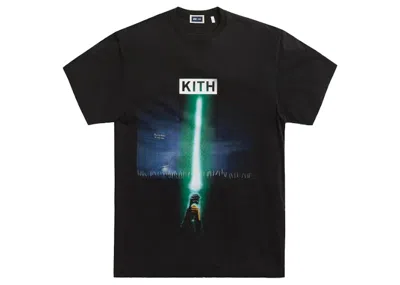 Pre-owned Kith Men's  X Star Wars Jedi Vs Sith Vintage Tee Shirt In Black