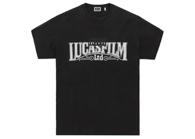 Pre-owned Kith Men's  X Star Wars Lucasfilm Vintage Tee Shirt In Black