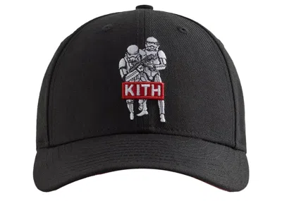 Pre-owned Kith Men's  X Star Wars Stormtrooper Box Logo New Era 59fifty Low Profile Cap In Black Ph
