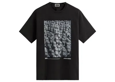 Pre-owned Kith Men's  X Star Wars Stormtrooper Vintage Tee Shirt In Black Ph