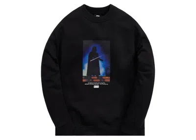 Pre-owned Kith Men's  X Star Wars Vader Crewneck Sweatshirt In Black