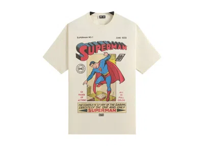 Pre-owned Kith Men's  X Superman No. 1 Vintage Tee Shirt In Sandrift