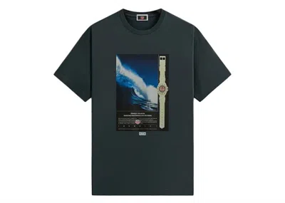 Pre-owned Kith Men's  X Tag Heuer Formula 1 Miami Vintage Tee Shirt In Nocturnal In Black