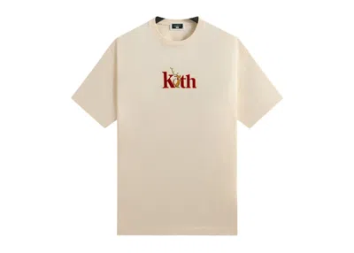 Pre-owned Kith Men's  X The Grinch Max Serif Tee Shirt In Sandrift