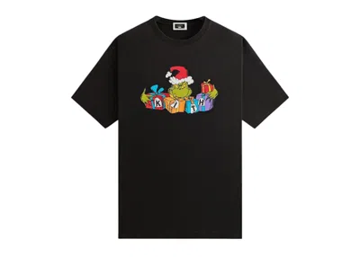 Pre-owned Kith Men's  X The Grinch Presents Tee Shirt In Black