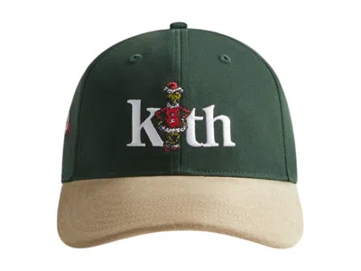 Pre-owned Kith Men's  X The Grinch Suede Brim Aaron Cap In Stadium