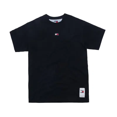 Pre-owned Kith Men's  X Tommy Hilfiger Mini Flag Tee Shirt In Black