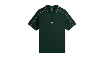 Pre-owned Kith Men's  X Wilson Doherty Zip Front Polo In Stadium