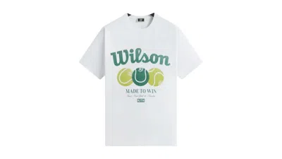 Pre-owned Kith Men's  X Wilson Made To Win Vintage Tee Shirt In White