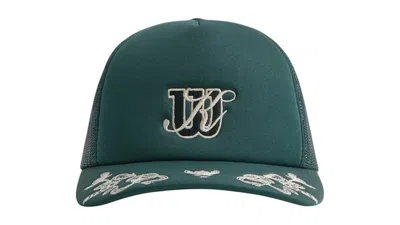 Pre-owned Kith Men's  X Wilson Polyfoam Nolan Trucker Hat In Stadium