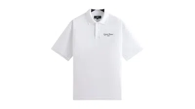 Pre-owned Kith Men's  X Wilson Provisional Polo Shirt In White