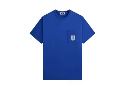 Pre-owned Kith Menorah Pocket Tee Shirt In Current