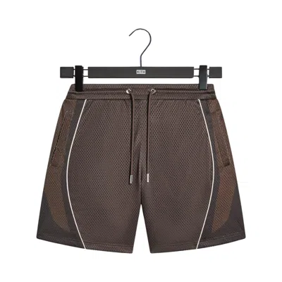 Pre-owned Kith Mesh Curtis Short 'auberge' | Brown | Men's Size M