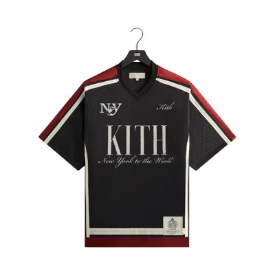 Pre-owned Kith Mesh Leon Jersey 'black' | Men's Size Xxl