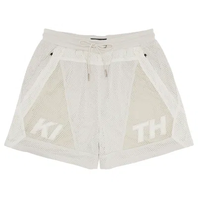 Pre-owned Kith Mesh Turbo Short 'zephyr' | Cream | Men's Size S