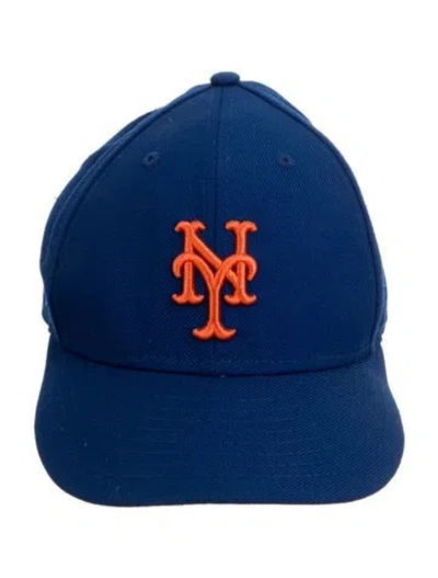 Pre-owned Kith Mets Baseball Cap In Blue