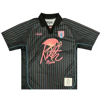 Pre-owned Kith Miami Tino Ii Soccer Jersey 'black' | Men's Size S