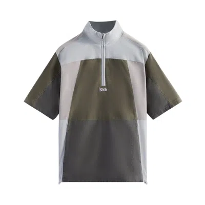Pre-owned Kith Micro Cord Retro Windshirt 'flagstaff' In Multi-color