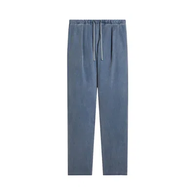 Pre-owned Kith Microsuede Bonded Idris Pant 'elevation' | Blue | Men's Size Xxl