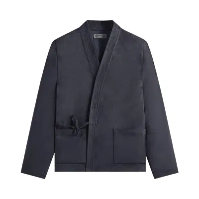 Pre-owned Kith Microsuede Karter Gi 'nocturnal' | Black | Men's Size S