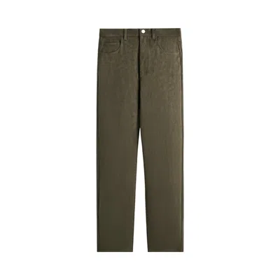 Pre-owned Kith Microsuede Webster Pant 'cypress' | Green | Men's Size 38
