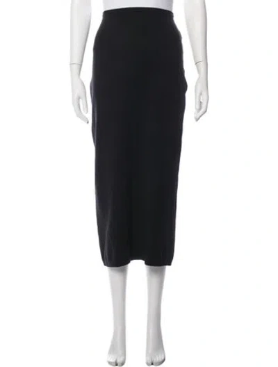 Pre-owned Kith Midi Length Skirt In Black