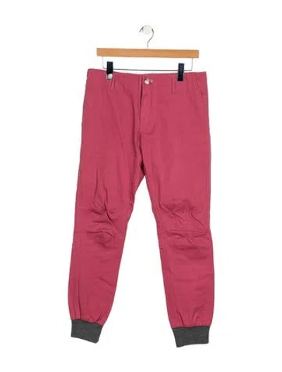 Pre-owned Kith Mid-rise Skinny Leg Jeans In Pink
