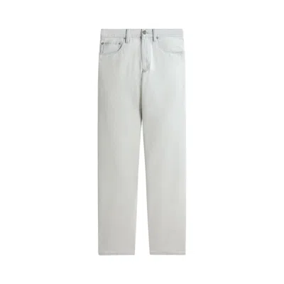 Pre-owned Kith Midweight Denim Webster Chill 'eden Wash' | White | Men's Size 38