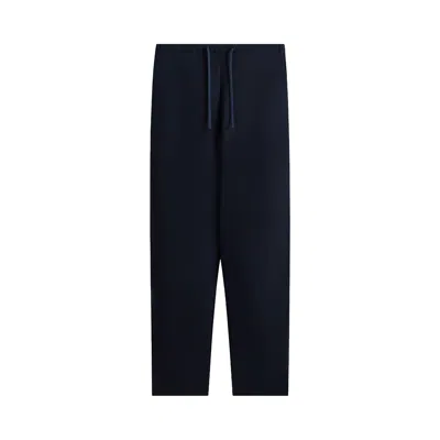 Pre-owned Kith Midweight Double Weave Landry Pant 'nocturnal' | Blue | Men's Size L