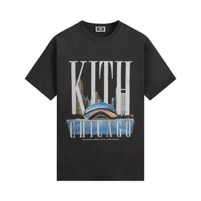 Pre-owned Kith Millennium Park Vintage Tee 'black' | Men's Size L