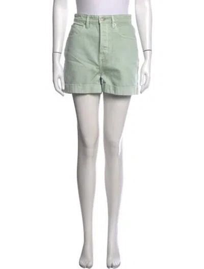 Pre-owned Kith Mini Shorts In Green