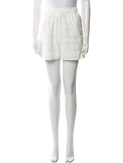 Pre-owned Kith Mini Shorts In White