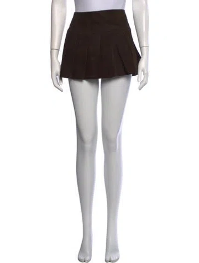 Pre-owned Kith Mini Skirt In Black