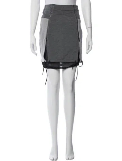 Pre-owned Kith Mini Skirt In Grey