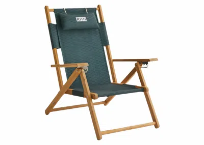 Pre-owned Kith Monogram Beach Chair In Stadium In Gray