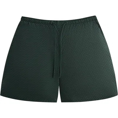 Pre-owned Kith Monogram Collins Swim Short 'stadium' | Green | Men's Size Xxl