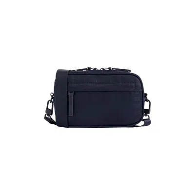 Pre-owned Kith Monogram Jacquard Mini Pouch 'nocturnal' | Blue | Men's Size Onesize