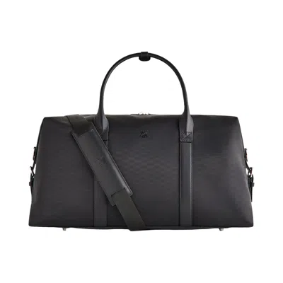 Pre-owned Kith Monogram Nylon Leather Duffle Bag 'black' | Men's Size Onesize