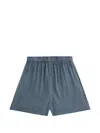 Kith Monogram Shorts In Blue